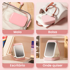 GlowMirror — Estojo de Maquiagem com Espelho LED