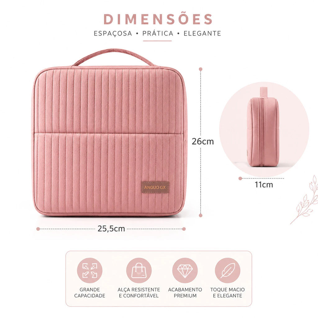 GlowCase — Nécessaire Organizadora Premium