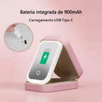 GlowMirror — Estojo de Maquiagem com Espelho LED