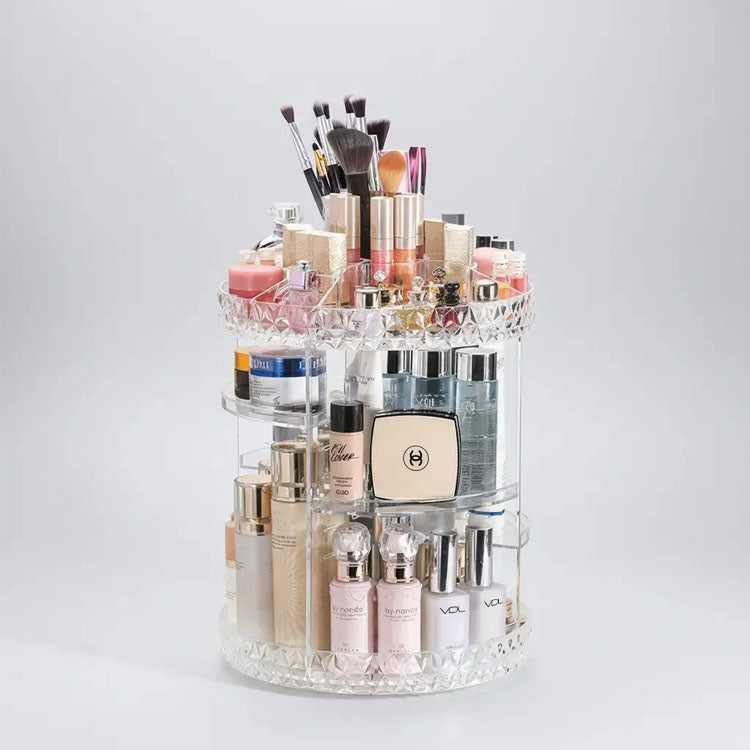 GlowOrganize - Organizador de Cosméticos 360º